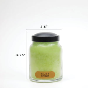 Sage & Citrus - 6 oz Baby Candle