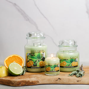 Sage & Citrus - 16 oz Cheerful Candle