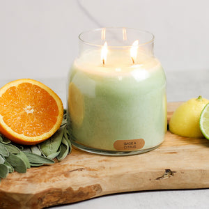 Sage & Citrus - 34 oz Papa Candle