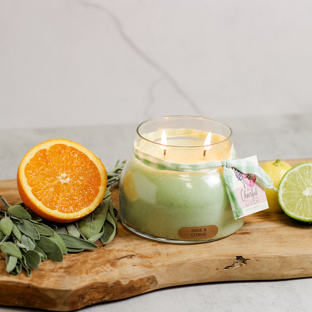 Sage & Citrus - 22 oz Mama Candle