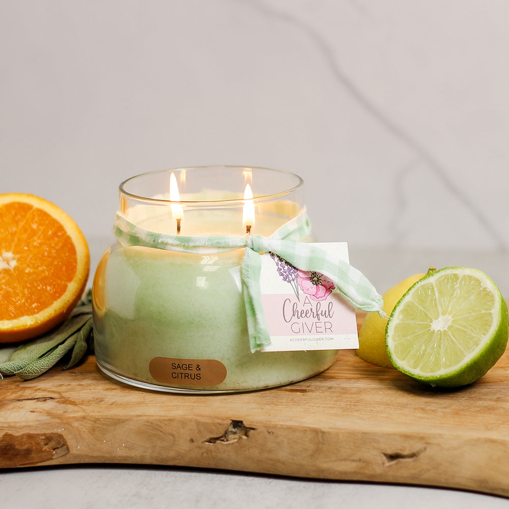 Sage & Citrus - 22 oz Mama Candle