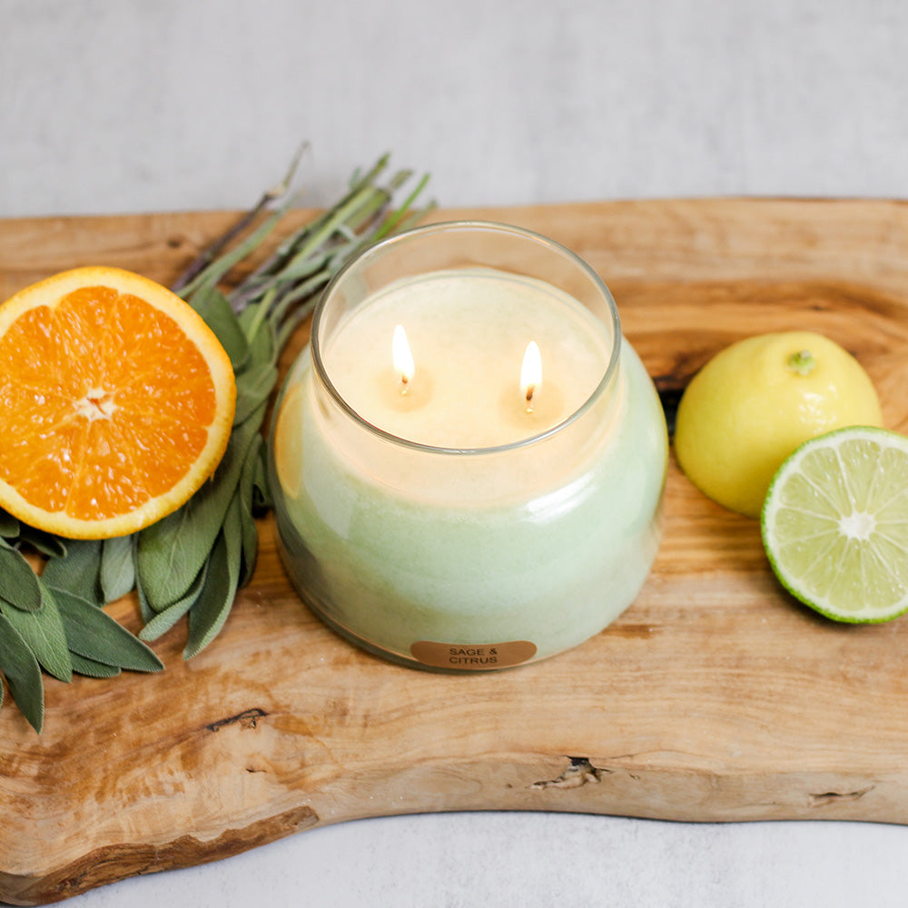 Sage & Citrus - 22 oz Mama Candle