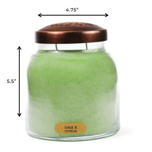 Sage & Citrus - 34 oz Papa Candle