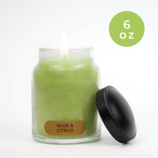 Sage & Citrus - 6 oz Baby Candle