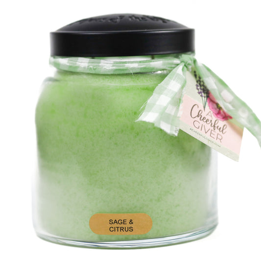 Sage & Citrus - 34 oz Papa Candle