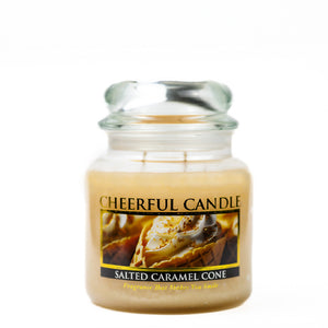 Salted Caramel Cone - 16 oz Cheerful Candle