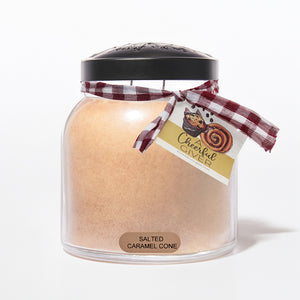 Salted Caramel Cone - 34 oz, Double Wick, Papa Jar