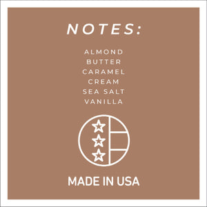 Salted Caramel Cone - 6 oz Cheerful Candle