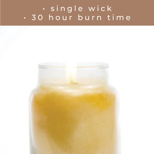 Salted Caramel Cone - 6 oz Baby Candle