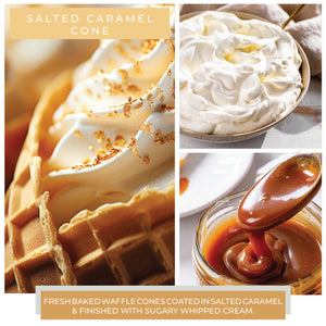 Salted Caramel Cone - 22 oz Mama Candle