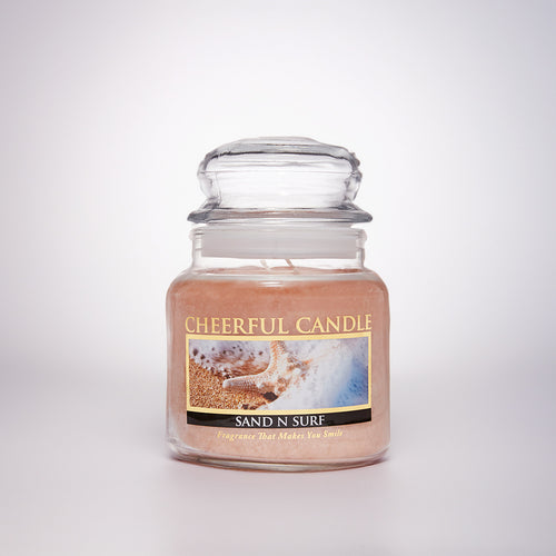 Sand N Surf Scented Candle -16 oz, Double Wick, Cheerful Candle