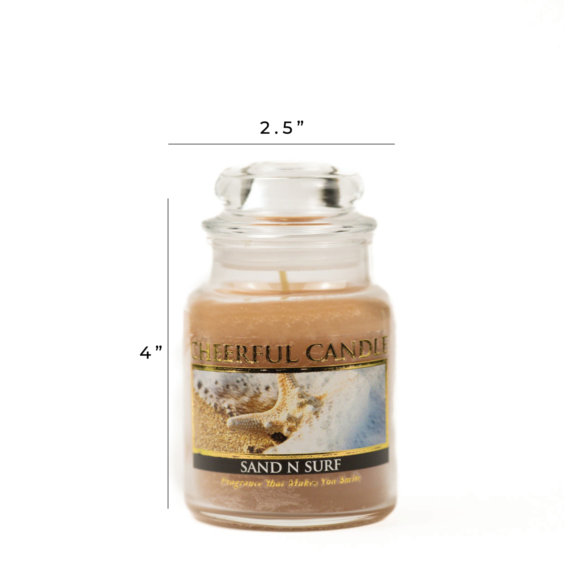 Sand N Surf - 6 oz Cheerful Candle