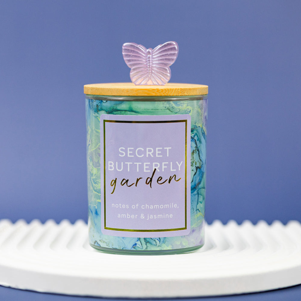 Secret Butterfly Garden - Seasonal Candle