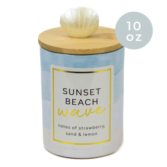Sunset Beach Wave - Seasonal Candle