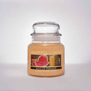 Slice of Paradise Scented Candle -16 oz, Double Wick, Cheerful Candle