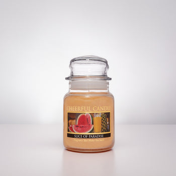 Slice of Paradise Scented Candle - 6 oz, Single Wick, Cheerful Candle