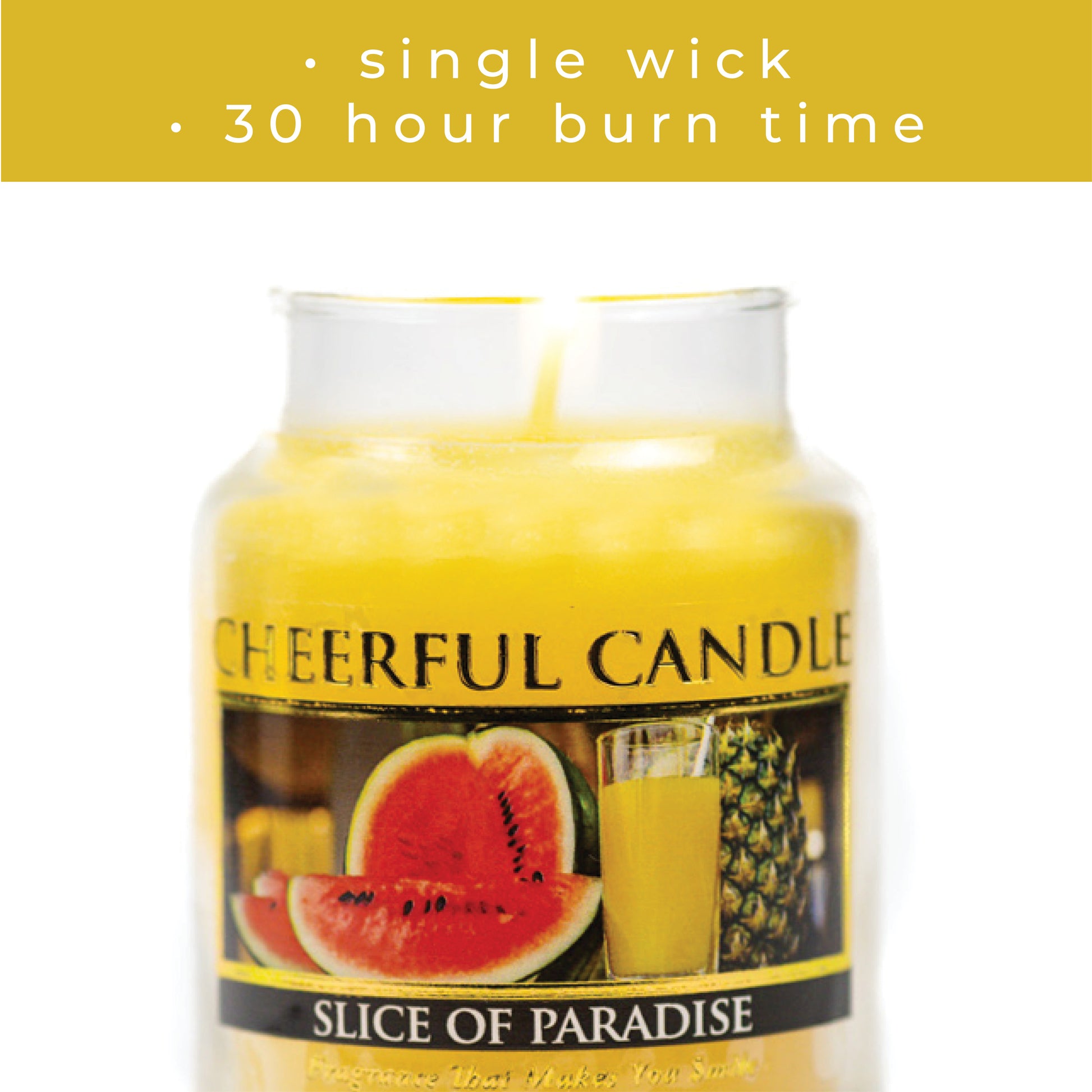 Slice of Paradise - 6 oz Cheerful Candle