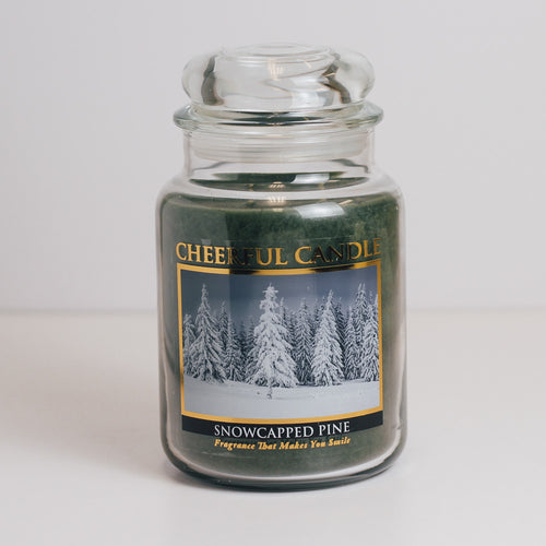 Snowcapped Pine - 24 oz Cheerful Candle