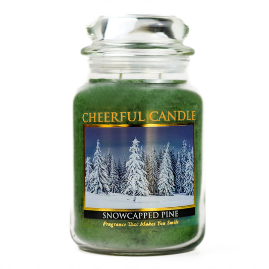Snowcapped Pine - 24 oz Cheerful Candle