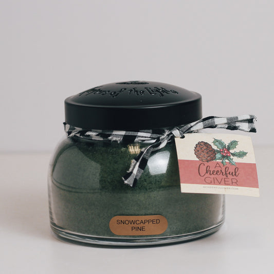 Snowcapped Pine - 22 oz Mama Candle