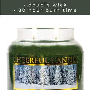 Snowcapped Pine - 16 oz Cheerful Candle