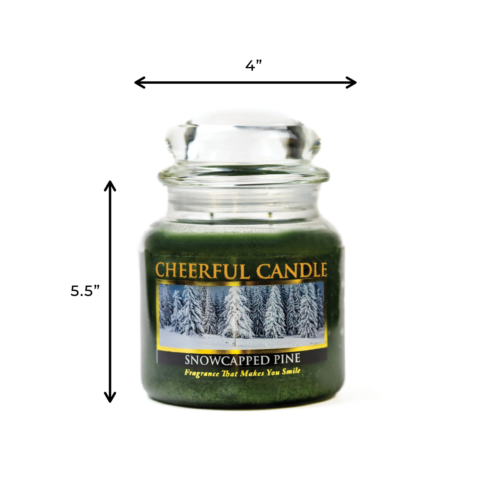 Snowcapped Pine - 16 oz Cheerful Candle