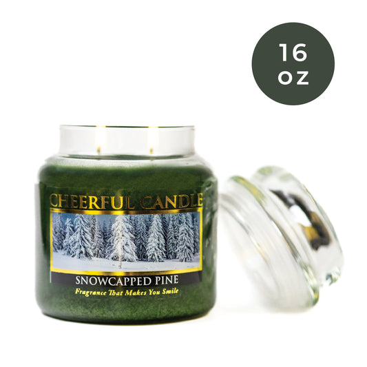 Snowcapped Pine - 16 oz Cheerful Candle