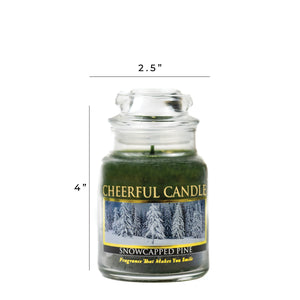 Snowcapped Pine - 6 oz Cheerful Candle