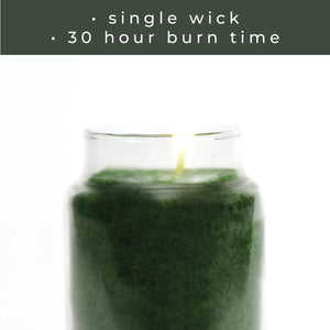 Snowcapped Pine - 6 oz Baby Candle