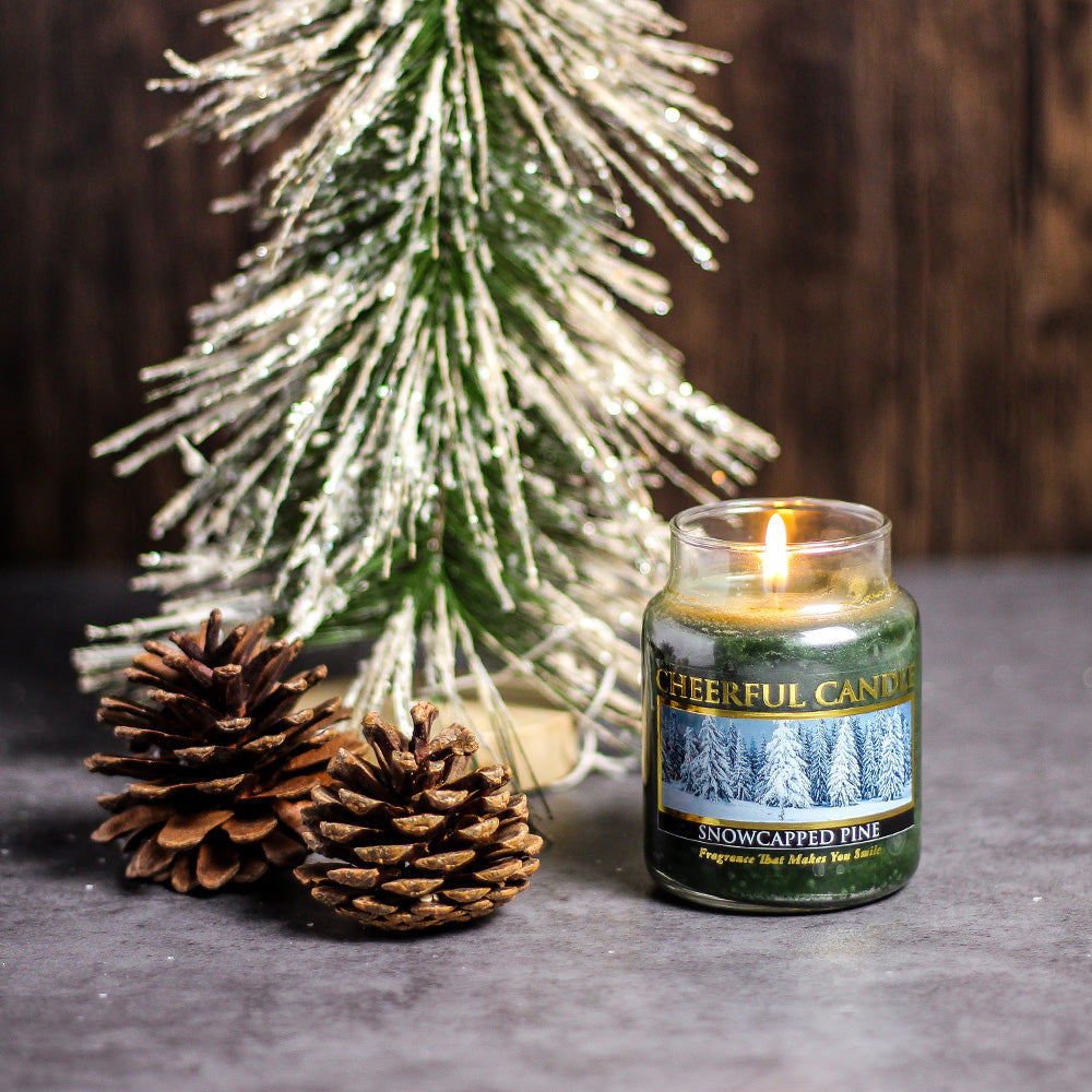 Snowcapped Pine - 6 oz Cheerful Candle