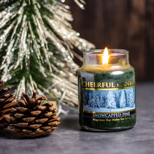 Snowcapped Pine - 6 oz Cheerful Candle