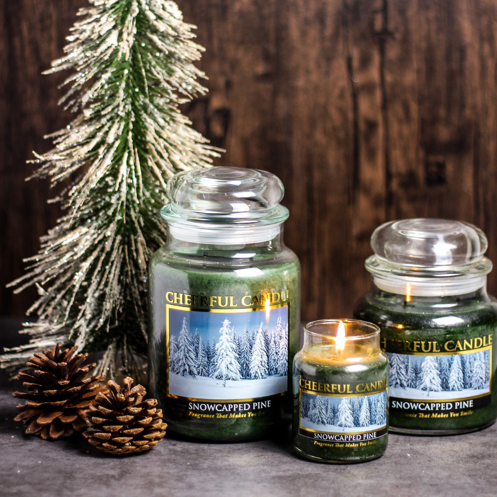 Snowcapped Pine - 16 oz Cheerful Candle