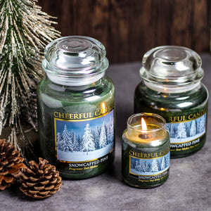 Snowcapped Pine - 6 oz Cheerful Candle