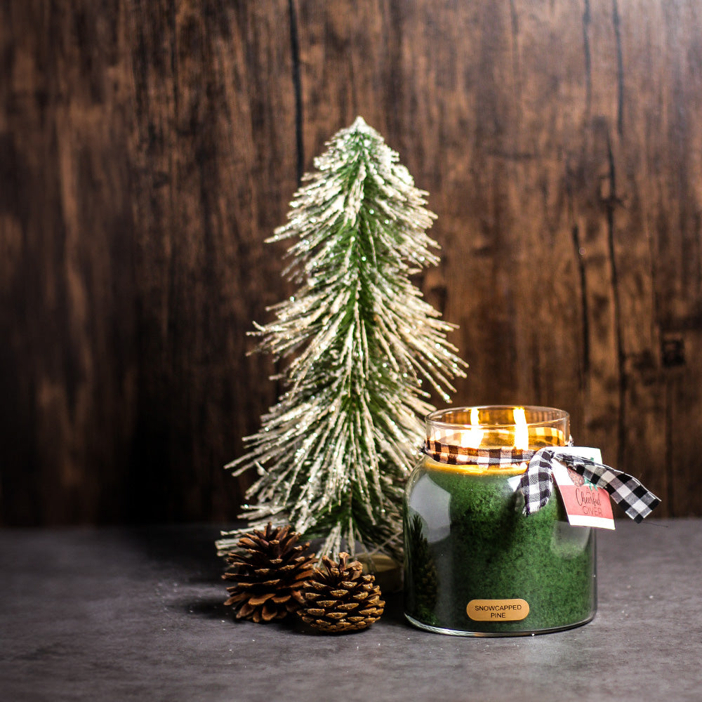 Snowcapped Pine - 34 oz Papa Candle