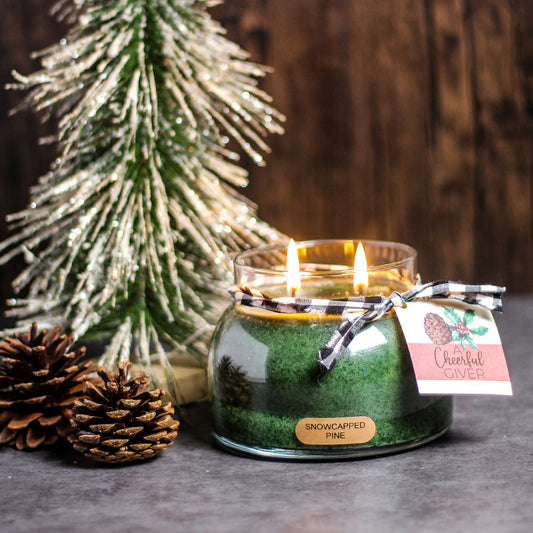 Snowcapped Pine - 22 oz Mama Candle