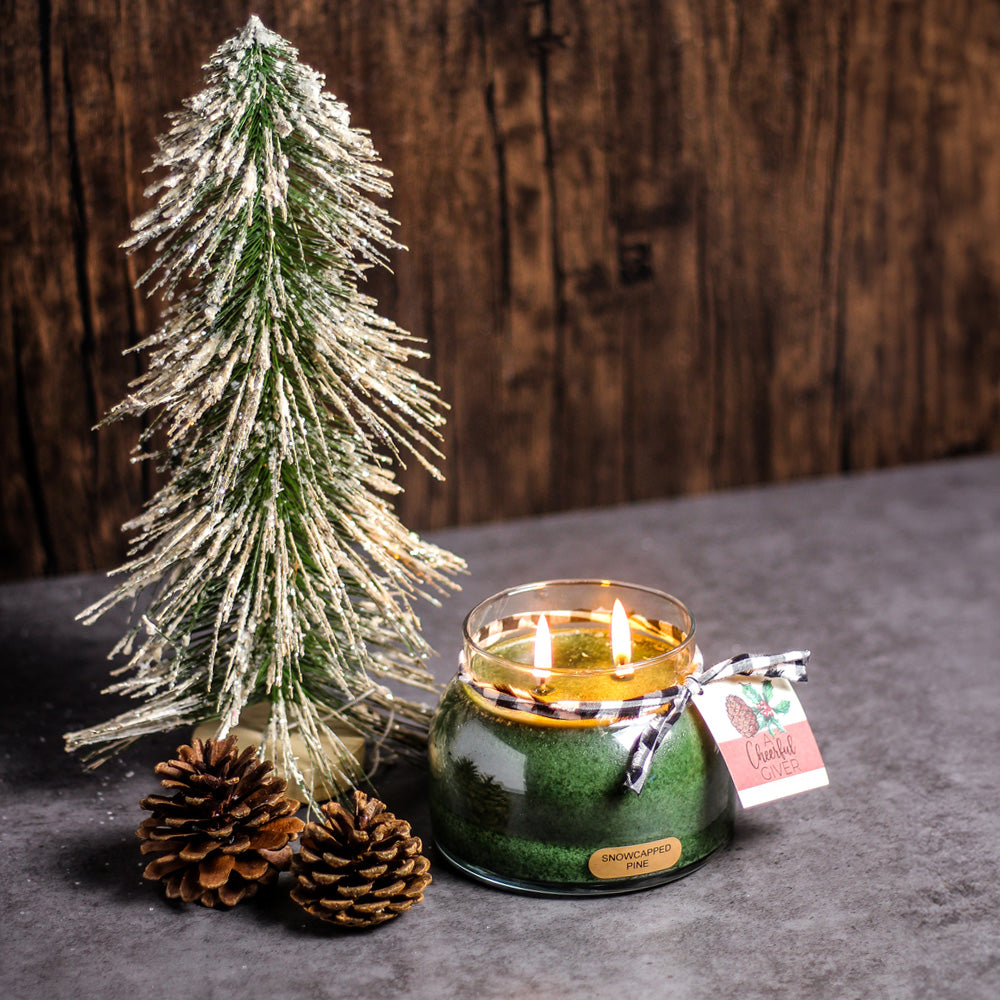 Snowcapped Pine - 22 oz Mama Candle