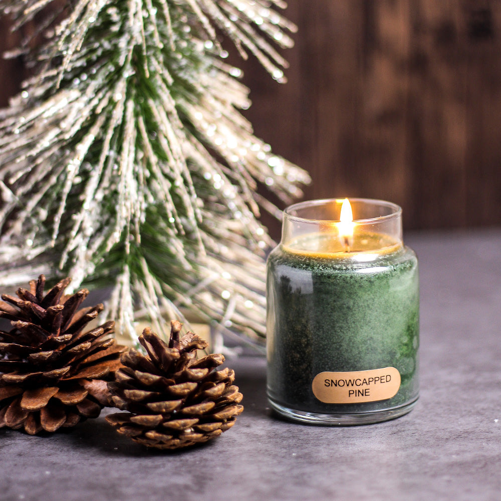 Snowcapped Pine - 6 oz Baby Candle