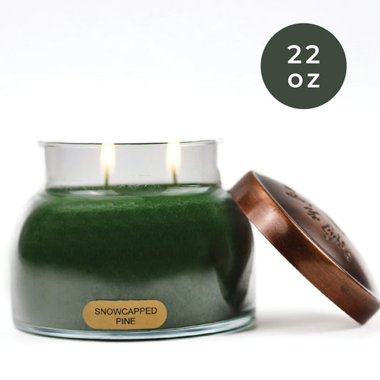 Snowcapped Pine - 22 oz Mama Candle