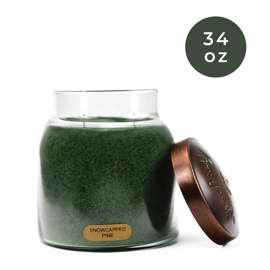 Snowcapped Pine - 34 oz Papa Candle