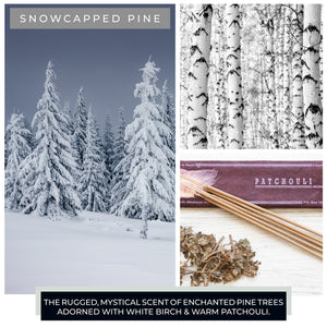 Snowcapped Pine - 34 oz Papa Candle