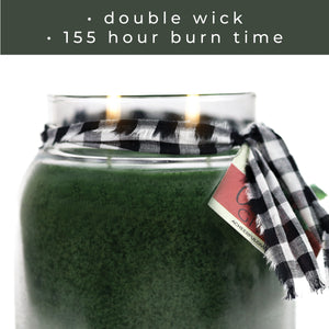 Snowcapped Pine - 34 oz Papa Candle