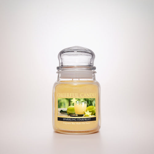 Sparkling Starfruit Scented Candle - 6 oz, Single Wick, Cheerful Candle
