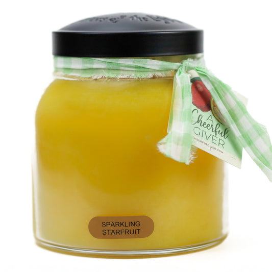 Sparkling Starfruit - 34 oz Papa Candle