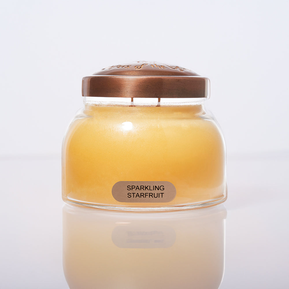 Sparkling Starfruit Scented Candle - 22 oz, Double Wick, Mama Jar