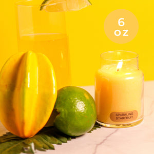 Sparkling Starfruit  - 6 oz Baby Candle