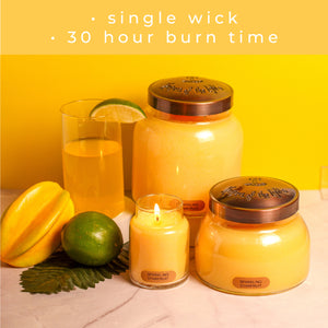 Sparkling Starfruit  - 6 oz Baby Candle