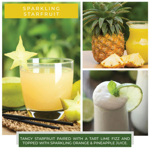 Sparkling Starfruit  - 6 oz Baby Candle