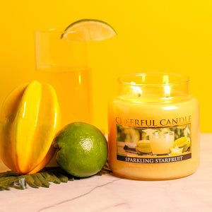 Sparkling Starfruit Scented Candle -16 oz, Double Wick, Cheerful Candle