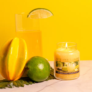 Sparkling Starfruit Scented Candle - 6 oz, Single Wick, Cheerful Candle