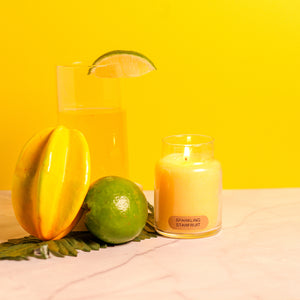 Sparkling Starfruit Scented Candle - 6 oz, Single Wick, Baby Jar